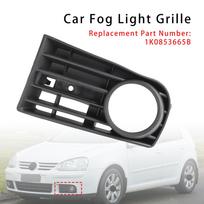 Front Left Side Bumper Grille Fog Light Grill For VW Golf V MK5 2003-2009 black