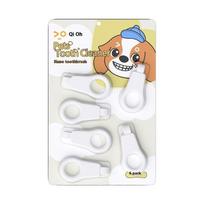 3/6 Pcs Pet Nano Dental Wipes Dog Tartar Cleaning Removal Tooth Bad Breath Teeth Cleaning Pet Cat Dog Dental Cleaning Supplies A2 white