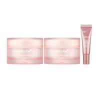 Medicube Triple Collagen Cream 4.0, Firming & Elasticity Boosting Face Cream, 50ml (2-Pack + PDRN Exosome Shot Mini) white