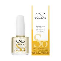CND Solar Oil Cuticle Oil, Jojoba Vitamin E, Natural Blend of Rice Bran and Sweet Almond Oil, Moisturizing, Skin Condition