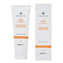 Hautgen Acne Foam Cream 150ml Acne-Relief Functional Facial Cleanser, 1 pcs white