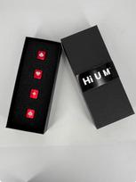 Hi UM Aluminum Alloy Keycaps HL Series Laser Engraving Special Edition Original Height Keycaps Custom Keycaps Simple Red Black