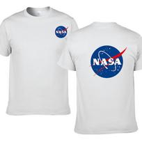 Nasa Retro Logo Vintage Look Space Short Sleeve Mens Cotton Tshirt Tee Top For Casual Wear L balta