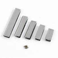 10/20 vnt. 20-50 mm Metalinis uodegos segtukas Sagtis Kampinis varžtas Krašto apsaugos sagtys Rankinės dirželio dangtelis Užsegimas Diržo galo dekoracija Kamštis 20mm-20Pcs