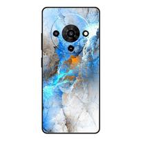 For ZTE Blade A76 5G Case Shockproof Marble Print Back Cover For ZTE Blade A 76 BladeA76 Z2469N Soft Silicone Phone Funda Bumper ZTE Z2469N gray