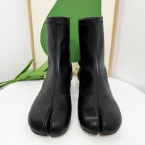 IPPEUM Moteriški Batai Skilti Pirštai Batai Juoda Oda PU Apvalus Kulnas 3 CM 2024 Nauji Dideli Dydžiai 43 Ruduo Žiema Ankle Boots 240 juoda