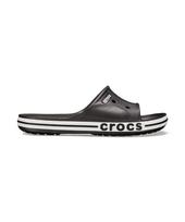 Crocs Adult Bayaband Slide Bkw (26Susl205392) Black_White(Z066)/M11(290) gray