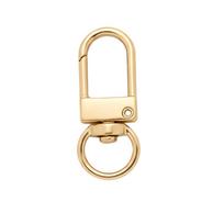 5-100Pcs Alloy Snap Lobster Clasp Hooks Keychain Findings for DIY Key Chain Necklace Bracelet Accessories Supplies Accessories 20 Pcs per pack beige