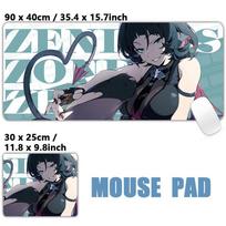 Zenless Zone Zero Mouse Pad ZZZ Yixuan Seed Ellen Hoshimi Miyabi Jufufu Yuzuha Alice XXL Large Mousepad Keyboard Mats 30cmx60cm(11.8x23.6inch)