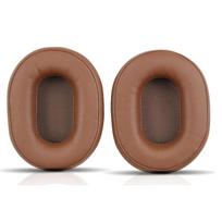 Pakeičiamos ausinės Audio-Technica ATH-M50 20 50x 70x ausinėms Odinis apvalkalas Ausinių vėsinantis gelinis ausies puodelis ruda