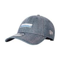 New Era Niu Yihua NBA denim retro old Lakers hard top trend NE940 baseball cap men and women same style couple style washed blue 14726379 mėlyna