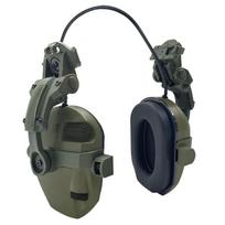 Armijos šaudymo ausinės Taktinė airsoft ausinė Elektroninė klausos apsauga Aktyvus triukšmo slopinimas Medžioklės ausinės black