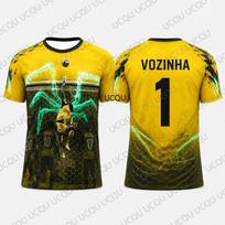 Vozinha 1 Žaliasis Kyšulys Vartininko Marškinėliai Geltoni Futbolo Marškinėliai Vyrams Moterims Vaikams Greitai Džiūstantis Ventiliatoriaus Treniruočių Viršus S yellow
