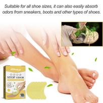Sweat Absorbing Shoe Odor Patches Sports Shoes Fresh Scent Solution for Running and Outdoor Exercise one size beige
