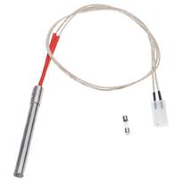 Professional Grill Igniters Replacement Part 20V Stainless Steel Pellet Stove Heating Tube Ignition Component 1 gray