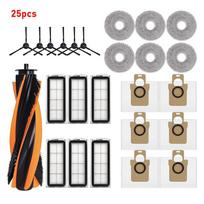 For JONR P20 PRO / T5 Pro Robot Vacuum Cleaner Accessories Main Side Brush Hepa Filter Mop Cloth Dust Bag Replacement Spare Part as the picture