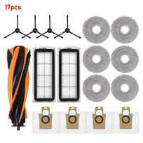 For JONR P20 PRO / T5 Pro Robot Vacuum Cleaner Accessories Main Side Brush Hepa Filter Mop Cloth Dust Bag Replacement Spare Part as the picture