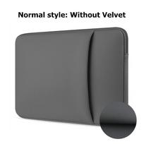 Nešiojamojo kompiuterio dėklas 13 14 15,6 colio Kompiuterio dėklas MacBook Air 13,3 dėklui Dell Asus Huawei HP Apsauginis krepšys For 13 inch gray
