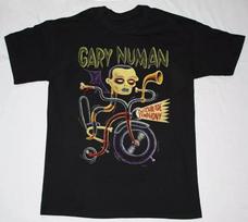 Gary Numan Vintage Concert Black Cotton Shirt Unisex T-Shirt M gray