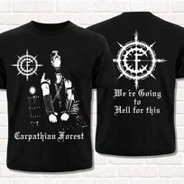 Unisex shirt Cotton Oversize Large Size Negra De Metal Carpathian Forest: We're Going To He S gray