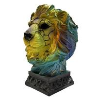 Spalvinga beicuota derva Gyvūnas Naktinis Šviesa Katė Arklys Dramblys Delfinas Liūtas Gaidys Pelėda Vilko formos Stalo lempa Namų apdaila 15cm Lion brown