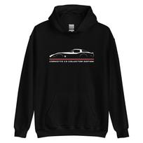 Premium Hoodie For Corvette C3 Collector Edition 1982 Car Owners Birthday Gift S black