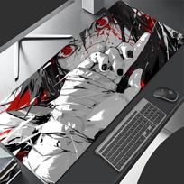 Populiarus Anime Pelės Padas Naruto Didelis XXL Žaidėjui Kompiuterio Neslystantis Pelės Padas Varmilo Klaviatūra Žaidimų Aksesuarai Prailgintas Stalo Kilimėlis 900x400x3mm