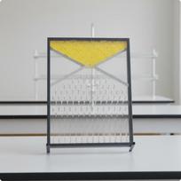 Galton Board Hands-On Learning Probability Distribution Model Interactive white