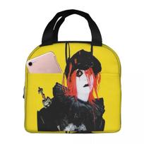 Malice Mizer Visual Kei Japanese Rock Band Gothic  Insulated Lunch Bag for Women Kids Portable Food Boxes Thermal Lunch Box Tote One Size black