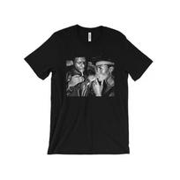 Larry Levan and Grace Jones T Shirt - Paradise Garage - 84 King Street M gray
