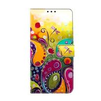 Note15 5G dėklas Xiaomi Redmi Note 15 5G telefonui Funda Dažytas Piniginė Apverčiamas stovas Odinis dėklas Redmi Note 15 5G telefono dėklui Knygos tipo dangtelis Redmi note 15 5G yellow