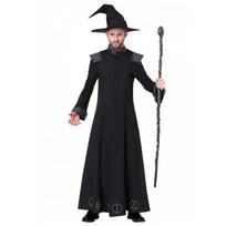 Žavingi burtininko ir burtininkės kostiumai Helovino vakarėliams ir scenos pasirodymams Mens,XL gray