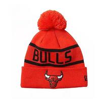 New Era NBA Bulls polyester fiber knitted hat, same style for men and women, couple style 60141656 ruda