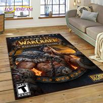 WOW, World of Warcraft Demonų Medžiotojas, Lich Karalius Žaidimų Kilimas Kilimas Miegamojo Svetainės Namų Sofos Dekoravimui, Vaikų Dekoras Grindų Kilimėlis 40x60cm( 15x23in ) gray