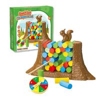 Squirrel Stacking Game for Youngsters - Tower Building Challenge toy:Interactive Family  Multiplayer Fun, Party supplie Gift multi