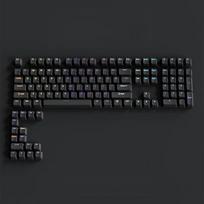 Xiaomi 130+ Keys Gradient Blue Shine Through Keycaps OEM Profile RGB Backlit PBT Double Shot Keycaps for MX Switches Gaming Keyboards