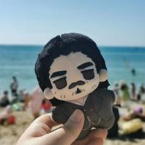 10cm Cosplay RDR2 Game Red Dead Redemption 2 Character Dutch Van der Linde Plush Toys Funny Plushie Doll Bag Keychain Pendant About 10cm