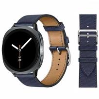 Išskirtinė odinė apyrankė Samsung Galaxy Watch 8 dirželis 40mm 44mm metalinė sagtelė Apyrankė correa Galaxy Watch 8 classic 46mm dirželiai Galaxy 8 classic gray