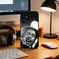 Singer B-Bob Marley Phone Case For Samsung S25,S24,S21,S22,S23,S30,Ultra,S20,Plus,Fe,Soft Silicone Black Cover Samsung S21lite