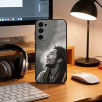 Singer B-Bob Marley Phone Case For Samsung S25,S24,S21,S22,S23,S30,Ultra,S20,Plus,Fe,Soft Silicone Black Cover Samsung S20ULTRA5G