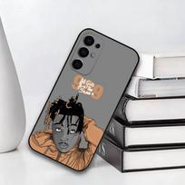 Emo Rap Juice WRLD 999  Phone Case For Samsung S25,S24,S21,S22,S23,S30,Ultra,S20,Plus,Fe,Lite,Note,10,Black Cover Samsung S26ULTRA gray