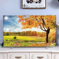 Universalus LCD televizoriaus dulkių užvalkalas, daugkartinio naudojimo ir skalbiamas audinys 91x57cm