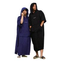NOVA Meditation Sauna Organic Cotton Towel Surf Changing Heat Pocket Hood [SAUNA Poncho] 100% Cotton, Long, Large, Fabric, Poncho, Clothes, Men's, juoda