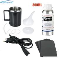 Car Headlight Polish Restoration Kit Car Headlight Repair Renovation Kit 800G Headlamp Liquid Polymer Auto Tool Set Cardboard set 4