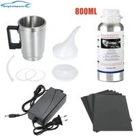 Car Headlight Polish Restoration Kit Car Headlight Repair Renovation Kit 800G Headlamp Liquid Polymer Auto Tool Set Cardboard set 3