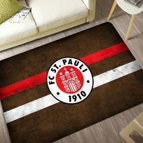 F-FC S-St. P-Pauli Koridoriaus Kilimas Plaunamas Neslystantis Svetainės Sofos Kėdžių Plotas Kilimėlis Virtuvės Durų Kilimėlis Plotas Kilimas 40cm x 60cm red