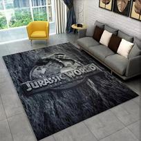 3D J-Jurassic Park Dinzaurų Kilimas Didelis Plotas Kilimas Miegamasis Vaikų Žaidimų Kambarys Grindų Kilimėlis Neslystantis Svetainės Dekoras Linksmas Sofa 50x80cm