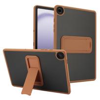 For Samsung Galaxy Tab A9 Plus 11 A9 8.7  SM-X210 S9 S9FE 10.9 Tablet Cover Tab A7 Lite S6 Lite A8 10.5 SM-X200 Stand Back Funda A9 X110 X115 brown
