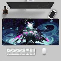Deltarune pelės kilimėlis Klaviatūros guminis pelės kilimėlis didelis 1200X600 mm Papuoškite stalą Stalo kilimėlis PC žaidėjo biuro kilimas namų stalo kilimėlis 50cmx100cm(19.6x39.4inch)