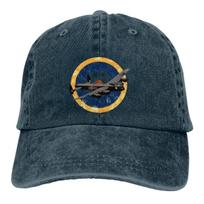 RAF BRITISH AVRO LANCASTER WW2 BOMBER PLANE Baseball Cap Peaked Cap Airplane Lover Sun Shade Cowboy Hats for Men Trucker Dad Hat Adjustable black